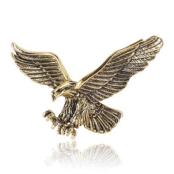 

factory personalized new eagle men's brooch alloy animal brooch badge suit accessories pin christmas