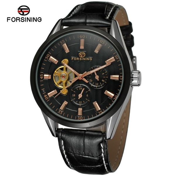 

forsining private label automatic watches orologio uomo chinoise montres automatiques de gros bracelet brand hollow watch wristwatches, Slivery;brown