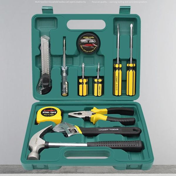 

tool organizers multi function case household set electrician service hammer pliers thick plastic maleta rigida parts box dm50tc