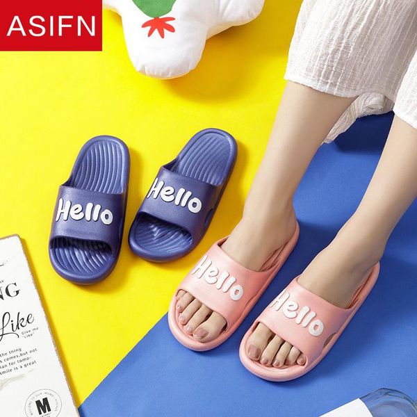 

summer women men slippers outdoor fashion non-slip korean couple sandals bedroom female students wholesale, Black
