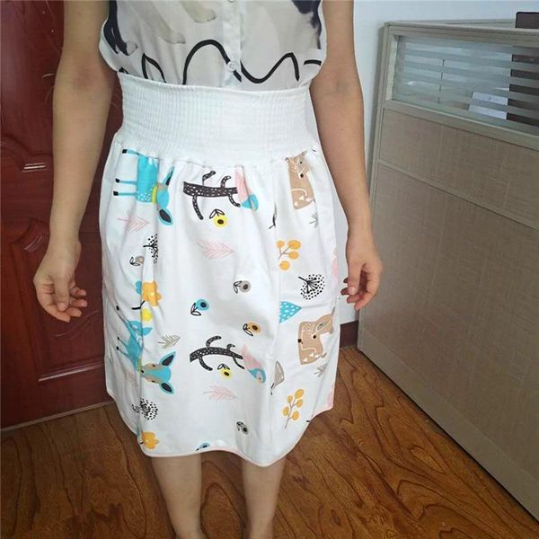 

high waist diaper skirt pants elderly pad urine woman menstrual period sanitary napkin cloth diapers