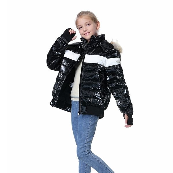 Orangemom Marke Teen Wintermantel Weiße Entendaunen Kinderjacke für 8-18 Jahre Jungen Mädchen Kleidung warme Daunenparka Mama und ich 210916