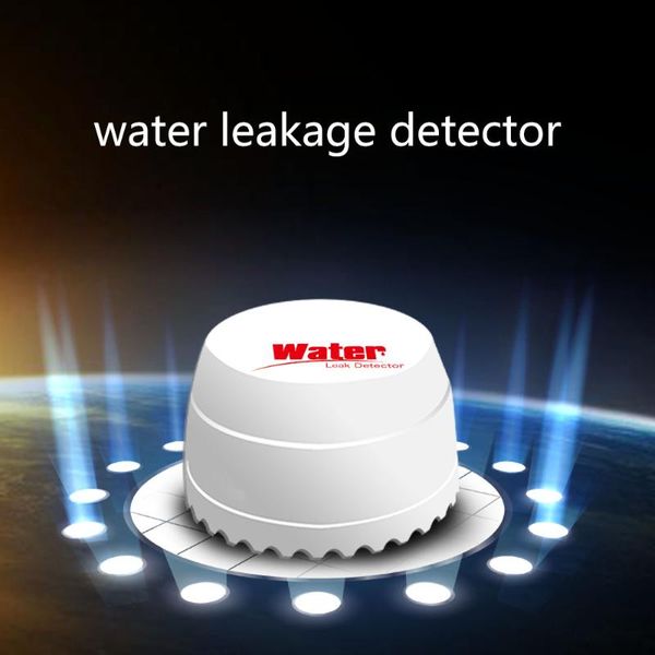 

alarm systems cj-wd100b est 433mhz wireless water leakage detector for gsm home system