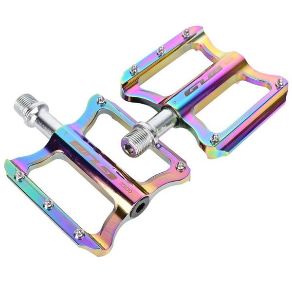 

bike pedals ultralight pedal cnc mtb mountain racing bicycle big foot anti-slip road sealed bearing parts