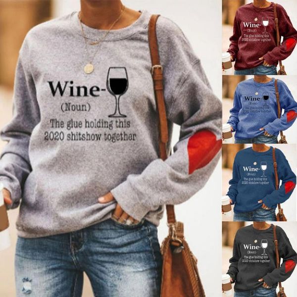 

women's sweaters women autumn love heart long sleeve o neck letters print loose sweatshirt blouse, White;black