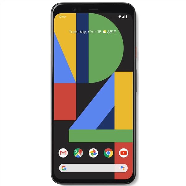 Original Google Pixel 4 generalüberholte entsperrte Mobiltelefone Octa Core 64 GB/128 GB Android 10 5,7 Zoll