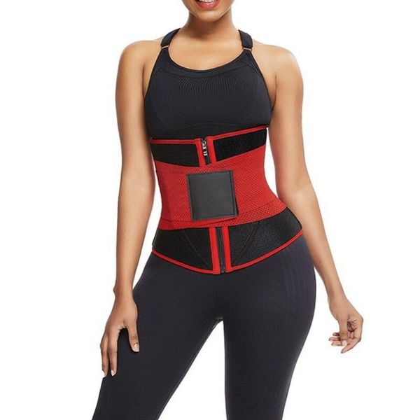 

women's shapers women waist trainer corset sweat belt weight loss cincher body shaper trimmer workout fitness burning girdle gym shapew, Black;white
