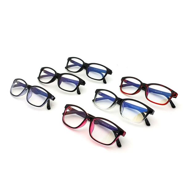 

women computer glasses for men anti blue ray spectacle frame transparent eyeglass armacao oculos de grau clear lens wholesale fashion sungla, Black