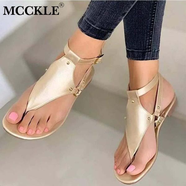 

women sandals summer gladiator clip toe casual flats female shoes buckle strap rome comfort plus size woman footwear slippers, Black