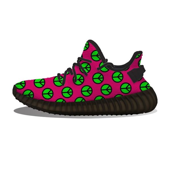 

diy custom peace sign hippie pattern running shoes mh printed mens womens trainers outdoor sports sneakers aj4n