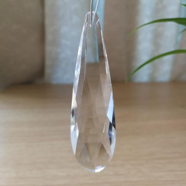 

chandelier crystal clear 120mm glass crystals lamp prisms parts hanging drops pendants for luxury diy suncatcher decora