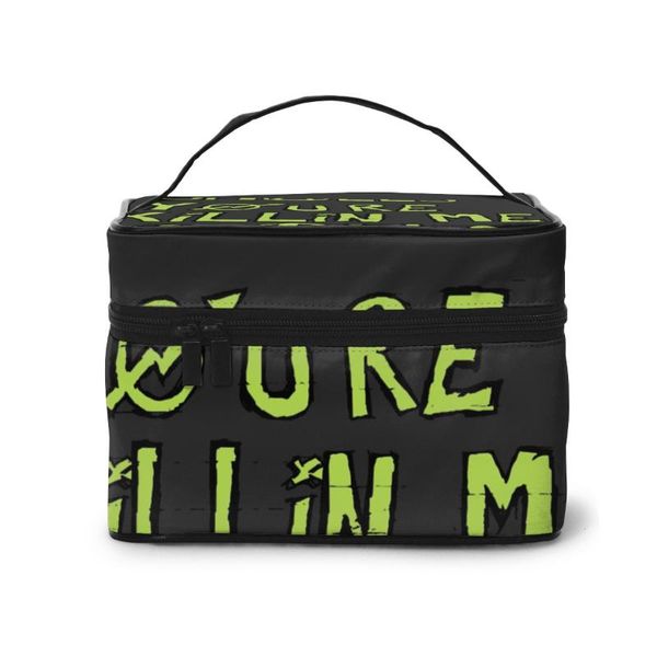

high capacity makeup bag travel cosmetic you're killing me smalls beauty bags & cases