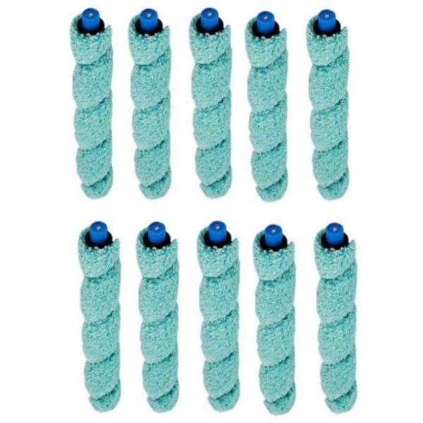 

vacuum cleaners floor washing robotic cleaner main brush replacement for ilife w400 robot parts accessories, 10pcs
