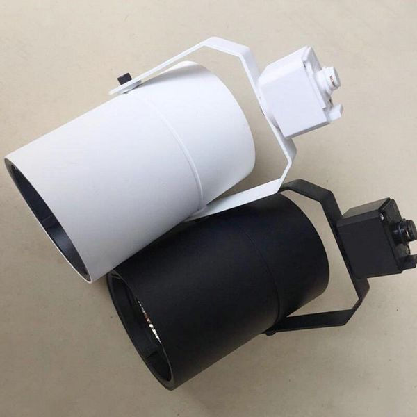 

30w led track light aluminum ceiling rail lighting spot spotlights replace halogen lamps ac220v lights
