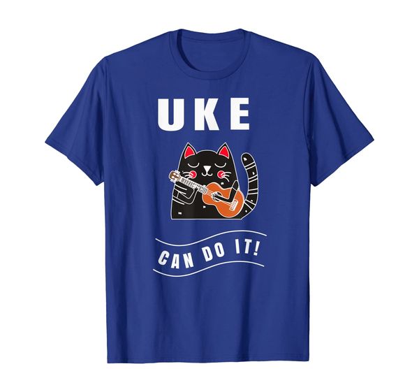 

Ukulele TShirt Funny Uke Can Do It Cat Playing Shirt Gift, Mainly pictures