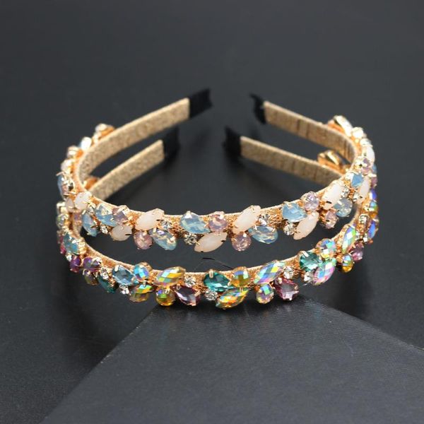 

hair clips & barrettes arrival fashion princess hairbands floral rhinestone headbands for women girls accessories 246, Golden;silver