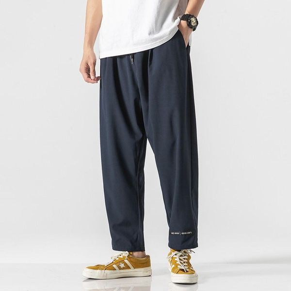 

men's pants kemoy casual streetwear pant 2021 summer mens sweatpants comfortable loose fashion clothe, Black