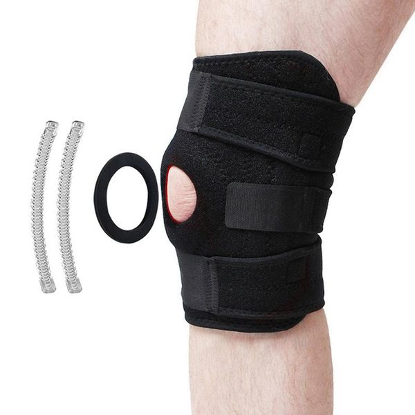

elbow & knee pads 1piece compression support kneepad elastic breathable protector sports pressurized arthritis muscle joint brace bc0372, Black;gray