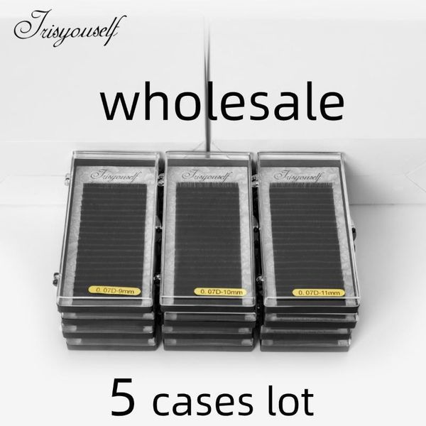 

wholesale 5 cases/lot individual eyelash extension soft natural mink eyelashes maquiagem lashes cilios makeup tool1