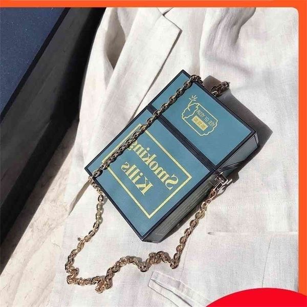 

advanced sense french small foreign style women's new fashion versatile mobile phone popular messenger cigarette case bag