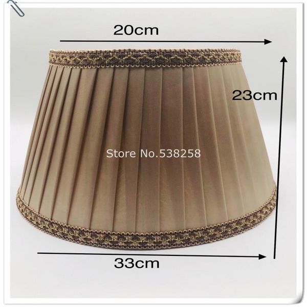 

lamp covers & shades e27 art deco shade for table coffee/ beige color round fabric lampshade modern style cover desk