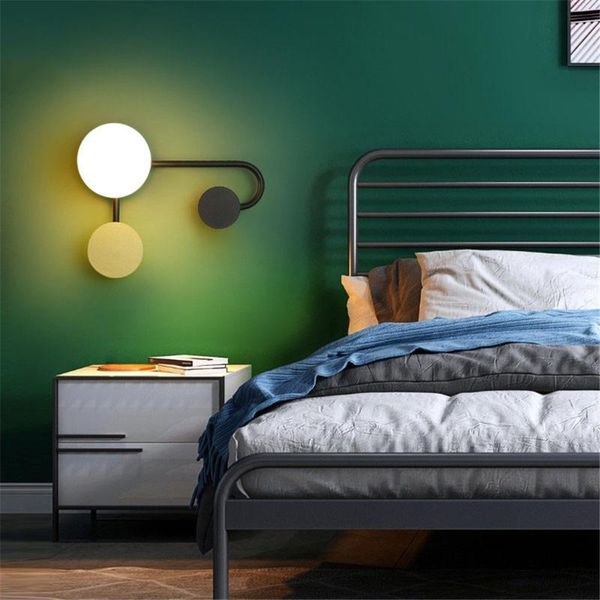 

wall lamp nordic modern minimalism clothes peg led for bedroom clothing store corridor bathroom light fixture loft decor