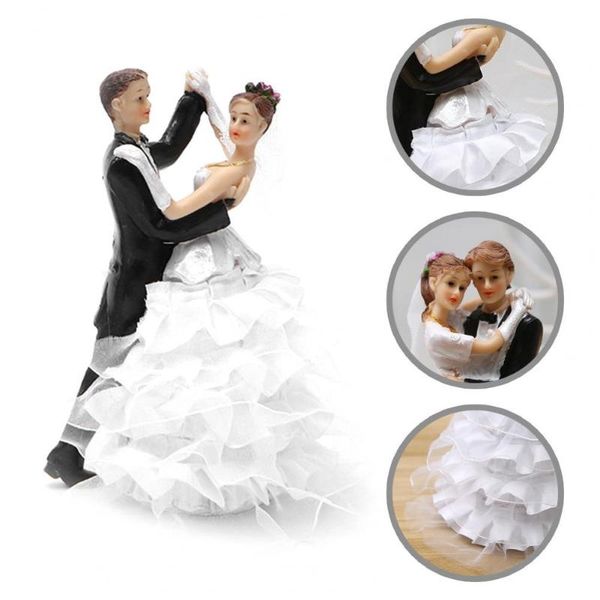 

other festive & party supplies wedding statue wide application exquisite fine workmanship resin lightweight couple