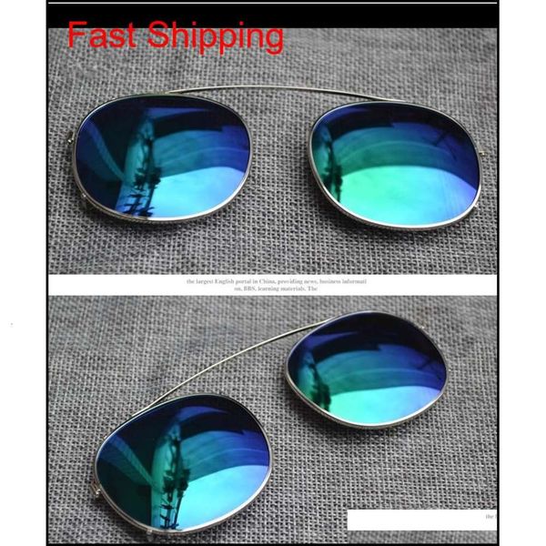 

two clips size johnny depp style glasses men retro vintage polarized women sungla qylcen nana_shop