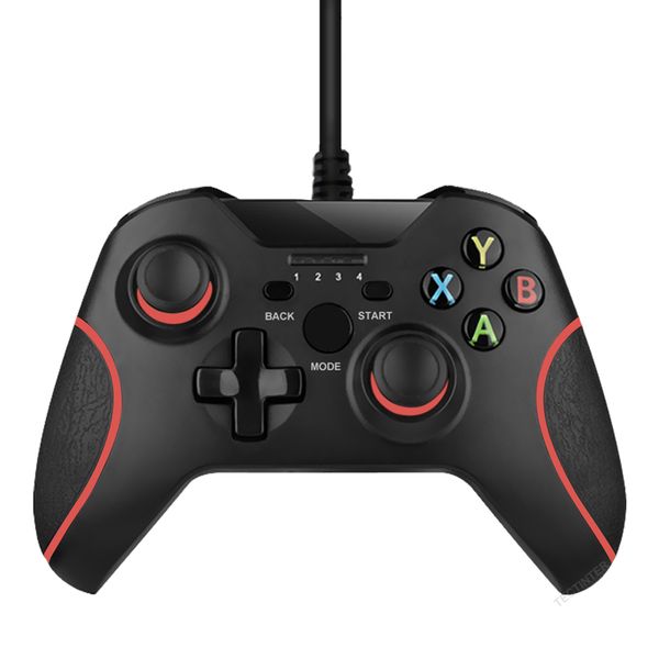 Kablolu USB Gamepad Joystick Konsolu Kontrco PC Sony PS3 Oyun Denetleyicisi Android Telefon Joypad Accessorie