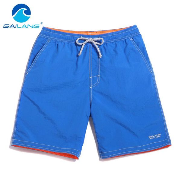 

gailang brand male beach shorts bermuda masculina men quick-drying man swimwear swimsuits xxxl boardshorts men's, White;black