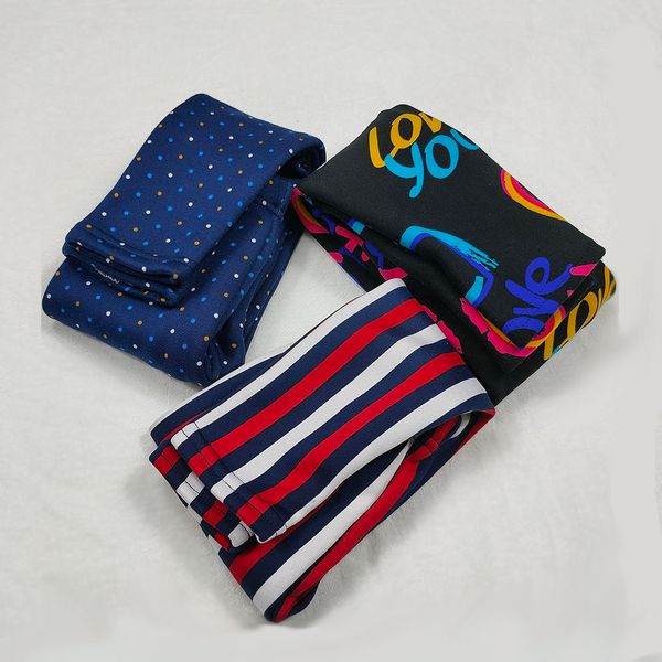 

legging children broek girls herfst en winter plus flowers drowned leggings cartoon printed small feet lead 6-10 years, Black