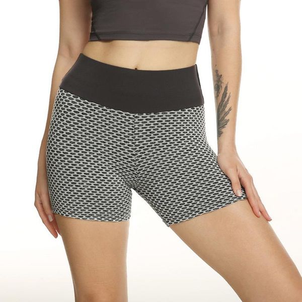 

yoga outfit shorts women's casual tight-fitting fitness sports elastic trousers gym girl tights female 2021 style