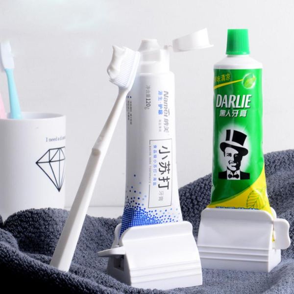 

toothbrush holders toothpaste device multifunctional dispenser facial cleanser squeezer clips manual lazy tube