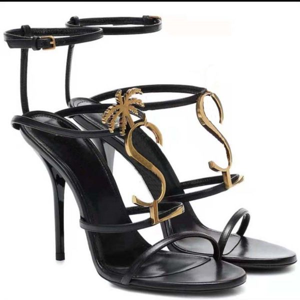 

fashion heels sandals slides summer flats real leather platform sandal shoe ladies beach shoes designer stiletto women dress shoes, Black