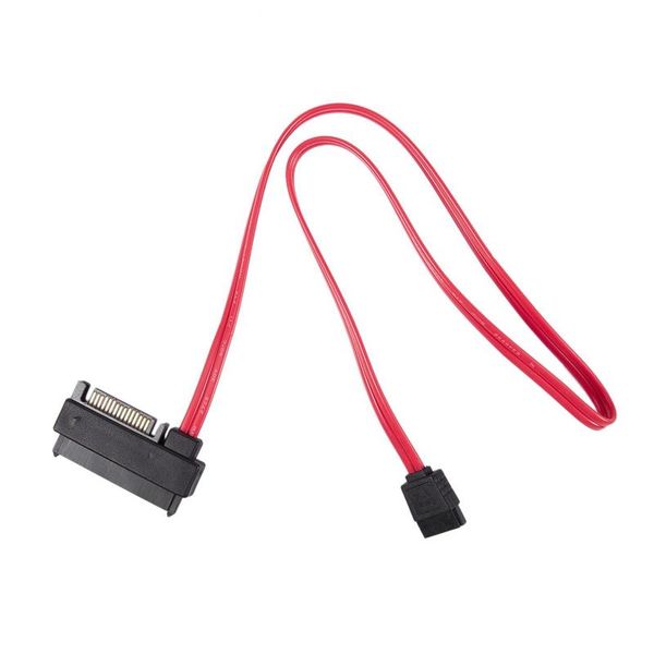 

audio cables & connectors sff-8482 sas 29 pin + 15 to 7 sata power adapter cable red