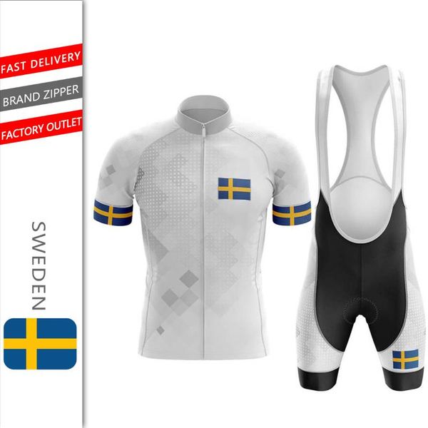Yaz Bisiklet Giyim İngiliz Bayrağı Formaları Dağ Bisikleti İsveç Maillot Lciclismo Hombre Erkekler Için Yarış Setleri