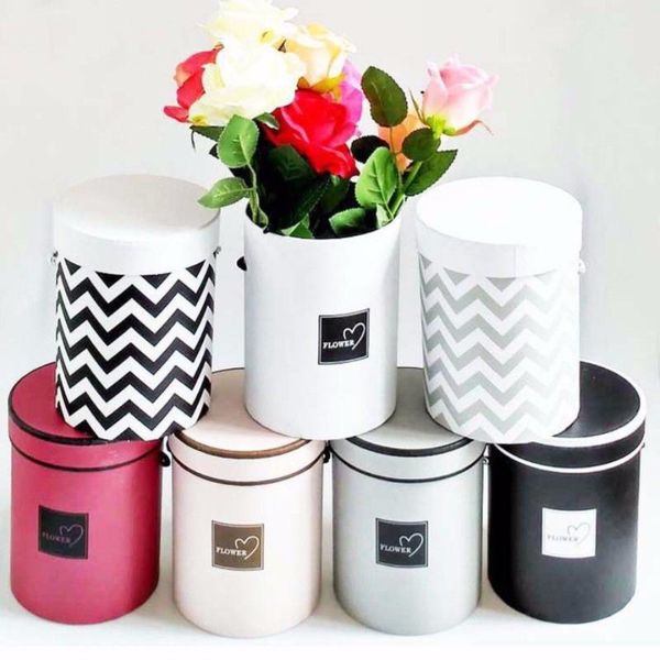 

vases handheld round flower bouquet boxes living florist box plant