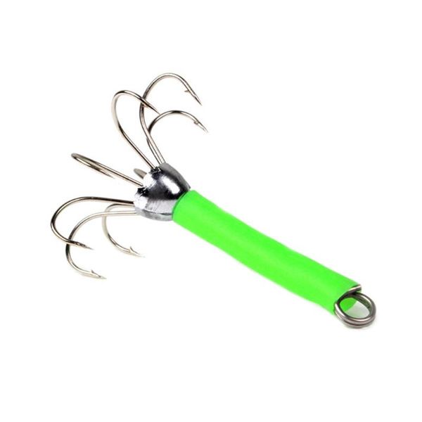 

luminous squid ocs fishing hooks stainless steel fishhook freshwater lures