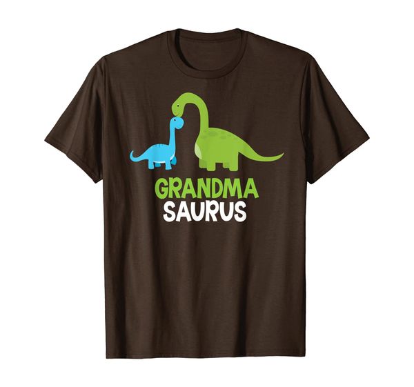 

Grandmasaurus Rex Dinosaur T-Shirt Grandma Mother's Day 4, White;black