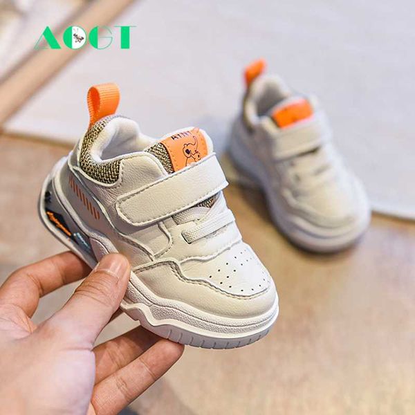 

first walkers aogt autumn baby shoes for boy girl microfiber leather toddler high soft comfortable non-slip 0-3 year child sneakers