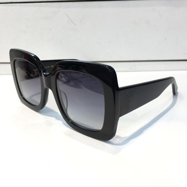 

0083 popular women fashion sunglasses square summer style full frame uv protection 0083s sunglasses mixed color come with box, White;black