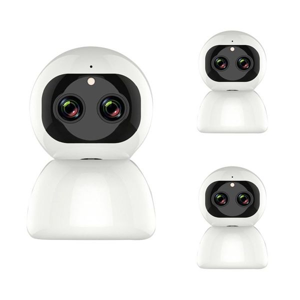 

binocular camera ligent 1080p hd indoor smart home remote monitoring night vision ip cameras