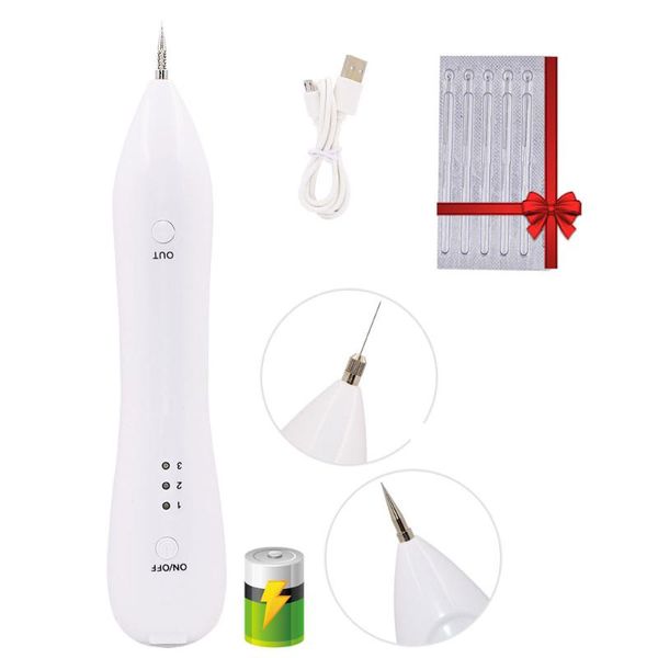 

cleaning usb rechargeable plasma pen mole freckle removal skin tag remover machine wart tattoo face dark spot salon beauty