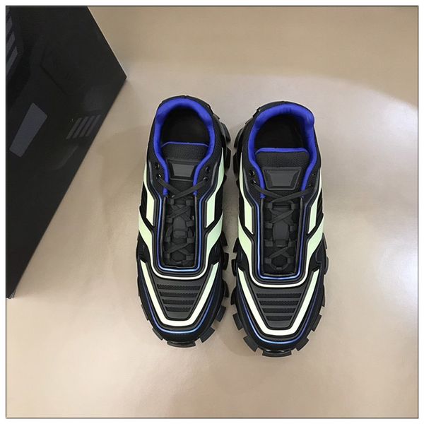 

2021ss luxury designer men sneaker leisure shoes genuine leather sneakers ace bee stripes shoe walking sports trainers size 38-45, Black