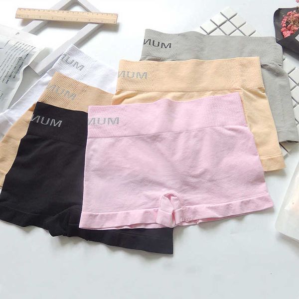 

women's panties safety pants for women seamless body shaping casual short ladies boxer briefs boyshorts underwear cotton fashion female, Black;white