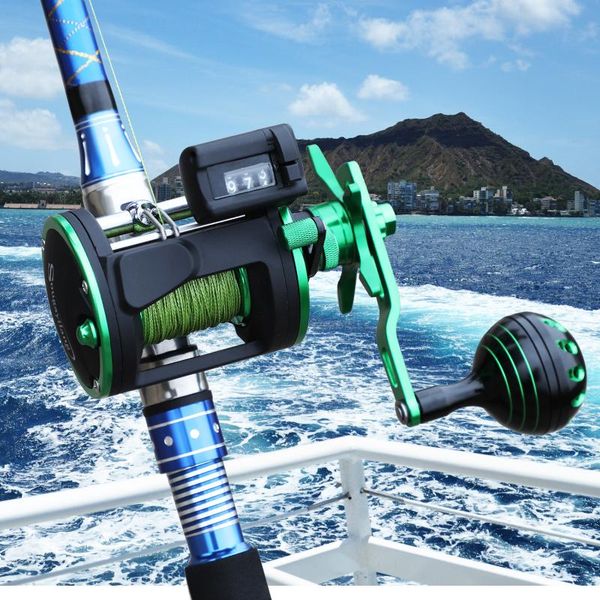 

sougayilang saltwater trolling fishing reels 6+1bb 5.1:1full metal drum reel right/left hand max drag 25kg sea boat baitcasting