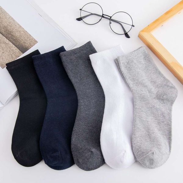 

men's color quality spring and autumn middle breathable cotton, Black