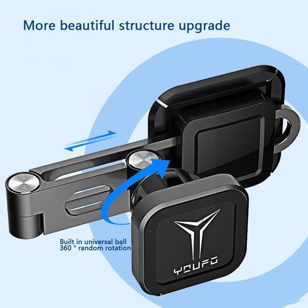 

cell phone mounts & holders magnetic car holder hidden floating screen dedicated gps mount stand foldable tensile metal bracket for samsun i