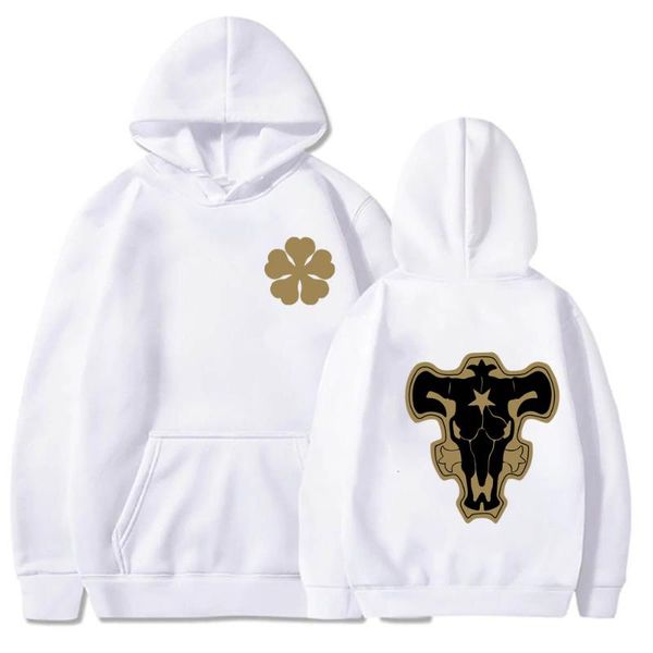 

men's hoodies & sweatshirts harajuku black clover hoodie streetwear casual