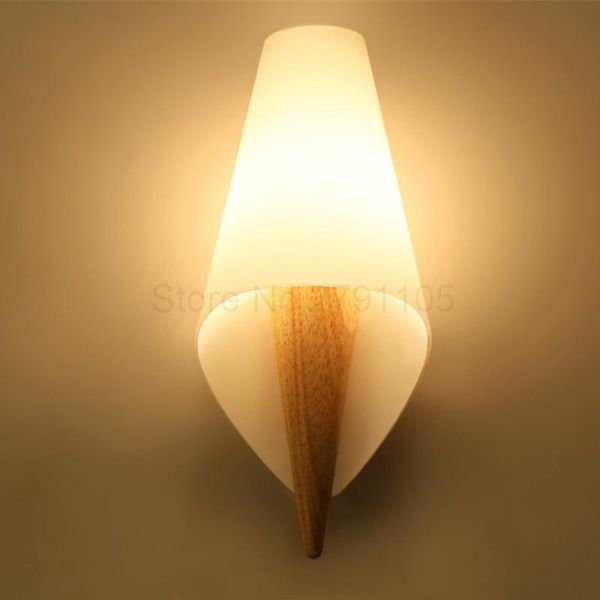 

wall lamp nordic simple lights for home,modern wooden bedside creative living room/aisle/balcony bedroom light